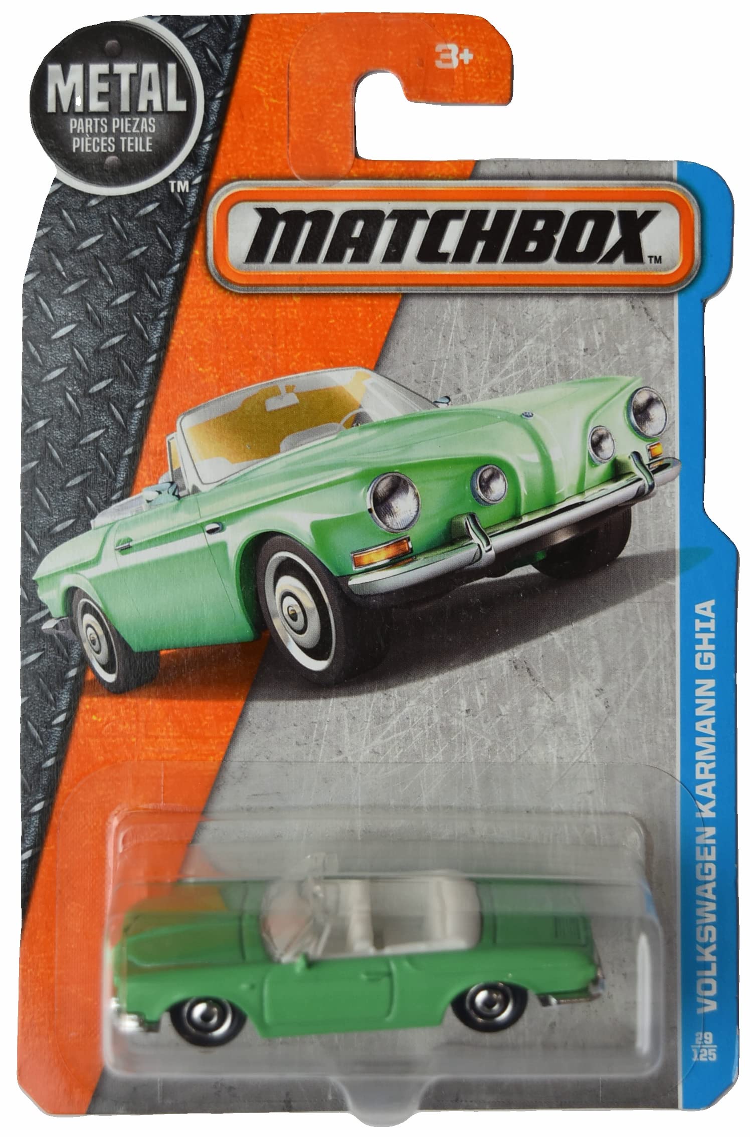 フォルクスワーゲン Karmann Ghia 1958 ミニカー Amazon.com: Matchbox Volkswagen Karmann Ghia, Green 1:64 Scale Car